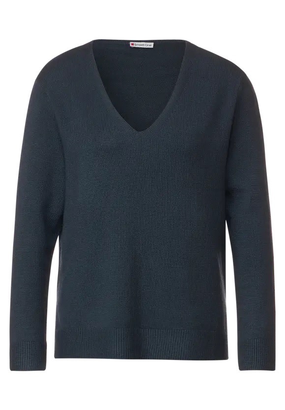 A302343 LTD QR v-neck sweater - Dames
